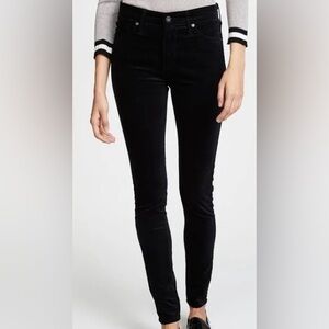 AG Adriano Goldschmied Super Skinny Velvet Legging size 27 pants